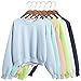 ROPALIA Teen Girl's Casual Crew Neck Sweatshirt Tops Outerwear