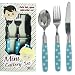 Polka Dot Childrens Cutlery Set - BLUE