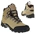ALPINE Leder Wanderschuhe Unisex in Beige