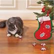 Cat Christmas Stocking - Zanies Holiday Stocking with Mice - Cat Toy