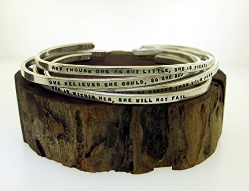 KathrynRiechertSterling Silver Cuff, Personalized Custom Made Bracelet