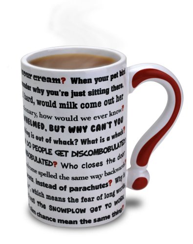 Big Mouth Toys The Questions Mug On Sale
