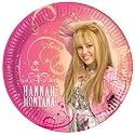 Hannah Montana Party Plates, 10 NEW Glitter & Shine Plates