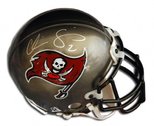 Chris Simms Tampa Bay Buccaneers Autographed Mini Helmet