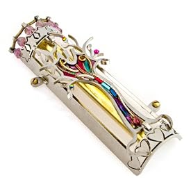 Tree of Life Mezuzah from the Artazia Collection #558 GM