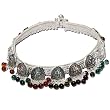 Gift for Girl Sterling Silver Jewelry Ankle Bracelet Pairs 10 inches (sanklts048)