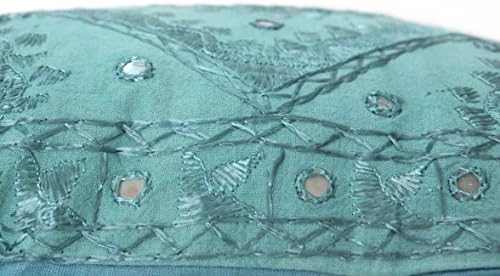 16" Kantha Pillow, Cushion Pillow , Embroidery Cushion Cover , Sofa Pillow Cover