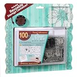 51jazYowAJL. SL160  Darice SCR3301 Scrappy Cat 100 Piece Clear Stamp Kit, Travel Adventures