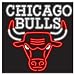 Chicago Bulls NBA Neon Sign
