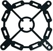 Chain Single Fan Grill (black)