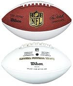 Wilson F1192 White Panel Autograph NFL Football (Roger Goodell Signature)