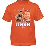 adidas Phoenix Suns Steve Nash Youth (sizes 8-20) Golden Nugget Player T-Shirt