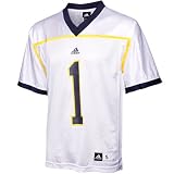adidas Michigan Wolverines #1 Replica Football Jersey White