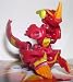 Bakugan Season 3 Pyrus Red Helix Dragonoid 600G Loose figure (W/ DNA Code)