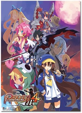 Disgaea 4 Cover Art Wall Scroll