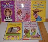 Junie B. Jones Has a Peep in Her Pocket, Junie B. Jones and the Mushy Gushy Valentine, Junie B. Jones is not a Crook, Junie B, First Grader (at last!), Junie B. Jones is a Beauty Shop Guy (5 books)