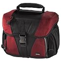 Hama Kameratasche Rexton 140, Schwarz/Rot