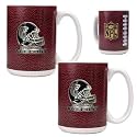 NIB Atlanta Falcons NFL Ball Ceramic Coffee Mug Set