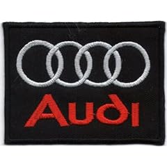 Logo Aufn�her / Iron on Patch " Audi "