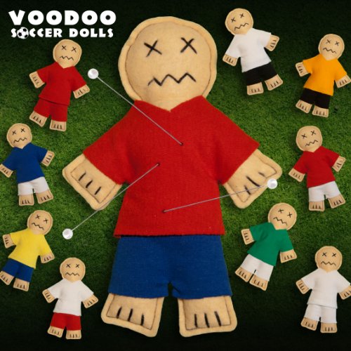 Voodoo Soccer Dolls EM Set – Fussball Voodoo Puppe