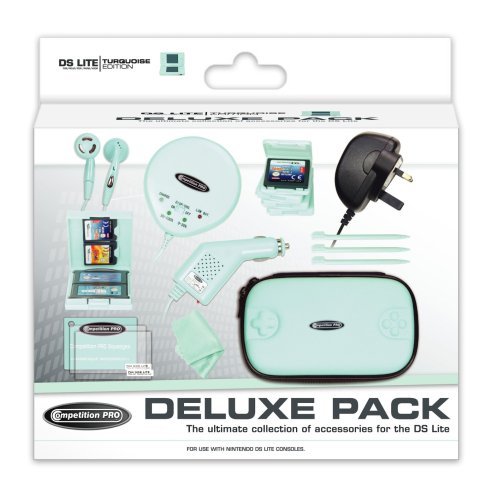Competition Pro DS Lite Deluxe Accessory Pack: Turquoise (Nintendo DS)