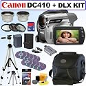 Canon DC410 DVD Camcorder + Lenses & Filters + 8GB Deluxe Accessory Kit
