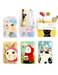 Office Product: Choo Choo One card pocket - Blue Rose - jetoy