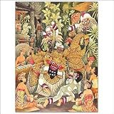Barong Dance Party Painting - Bali Art - New Arrivals - CraftNetwork