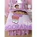Dora Totally Adorable Single Panel Duvet Set