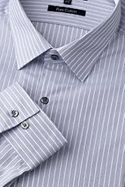 2 Longer Autograph Pure Cotton Rope Striped Shirt
