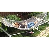 FREE GIFT WRAPPING-MADE IN USA-OASIS CATALINA Heavy Duty Polyester Hammock-MAGAZINE HOLDER INCLUDED-5 Years Warranty-A FREE $19.99 VALUE POCKET UMBRELLA INCLUDED WITH PURCHASE..
