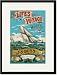 Black Framed/Matted Print 17x23, Life's Voyage - Waltz Song and Refrain