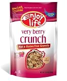 Enjoy Life Very Berry Crunch Granola, Gluten, Dairy & Nut Free, 12.8-Ounce Bag (Pack of 6)