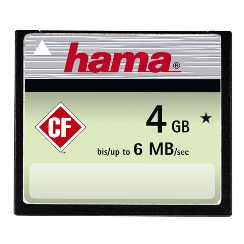 Hama CompactFlash(TM) 4GB Card  (Original Handelsverpackung) Preisvergleich