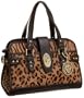 Anne Klein New York Chelsea Haircalf Satchel,Natural Multi,one size