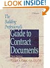 The Building Professional's Guide to Contracting Documents (RSMeans)