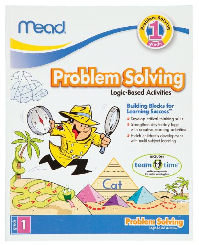 Mead 1st Grade Problem Solving Workbook, 10 x 8-Inches, 96 Pages (48028)