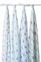 aden + anais 4 Pack Muslin Swaddle Wrap, Jungle Jam