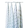 Aden + Anais 100% Cotton Muslin Swaddle Wrap, Jungle Jam, 4 Pack