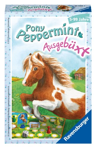 Ravensburger 23339 - Pony Peppermint: Ausgeb&uuml;xt! - Mitbringspiel