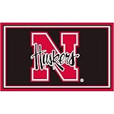 Nebraska Cornhuskers 4x6 Area Rug from Baseline
