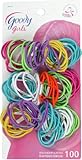 Goody Girls Small Thin Metal Elastics, 100 Count (Pack of 3)
