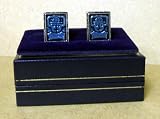 Cyberman Doctor English Pewter Cufflinks