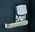Electronic Keyless Door Lock Set - Satin Nickel (For Left-Hinged Doors Only)