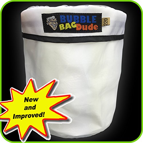 220 Micron Zipper Bag for 5 Gallon Bubble Machine Ice Now Magic - Herbal Extractor - From Bubblebagdude Offer Reusable Durable Quality Bag