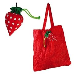 Faltbare Shoppingbag ERDBEERE - klitzeklein!