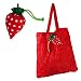 Faltbare Shoppingbag ERDBEERE - klitzeklein!