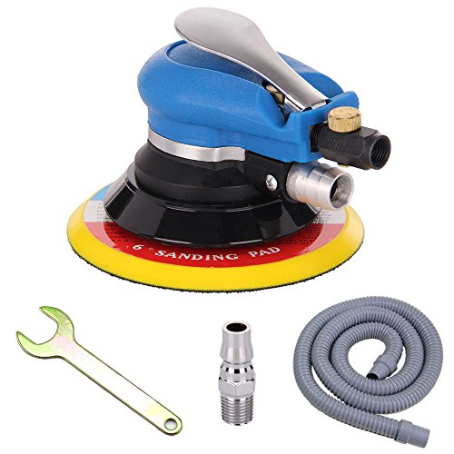 Anesty 6" 150mm air random orbital palm sander dual action w…
