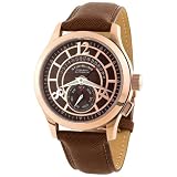 Stuhrling Original Mens 247.3345K59 Classic 'Baily' Automatic Retrograde Rubber Strap Watch 