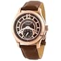 Stuhrling Original Men's 247.3345K59 Classic 'Baily' Automatic Retrograde Rubber Strap Watch